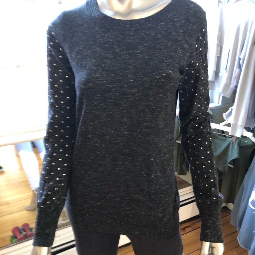 Express Sparkle Sleeve Sweater